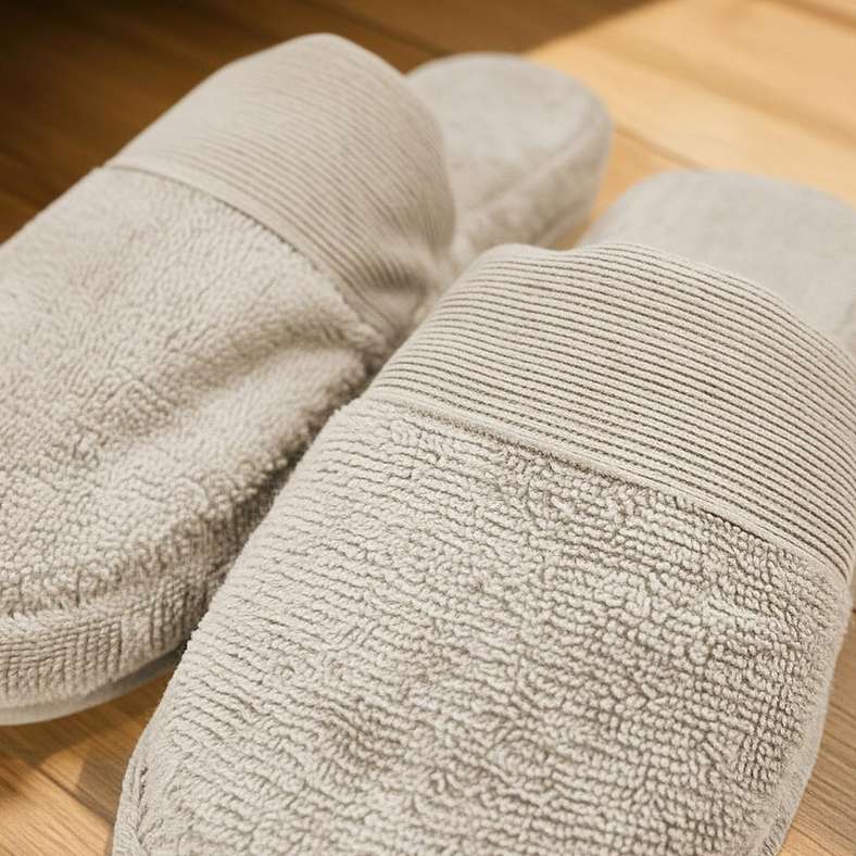 Pan Home Ultra Luxe Indoor Slippers - Sand - Image 2