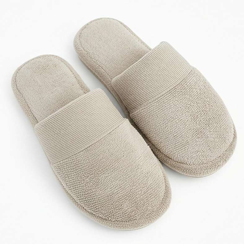Pan Home Ultra Luxe Indoor Slippers - Sand - Image 3