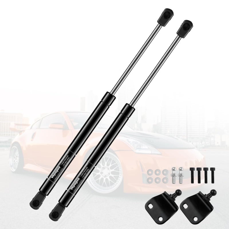 Vepagoo PM1013 Rear Hatch Trunk Liftgate Strut Shock Compatible with 2003-2009 Nissan 350Z Coupe 2-Door Hatch-Enhanced with Added Lifting Pressure Over OEM, 16657, 90452CD700 - Image 1