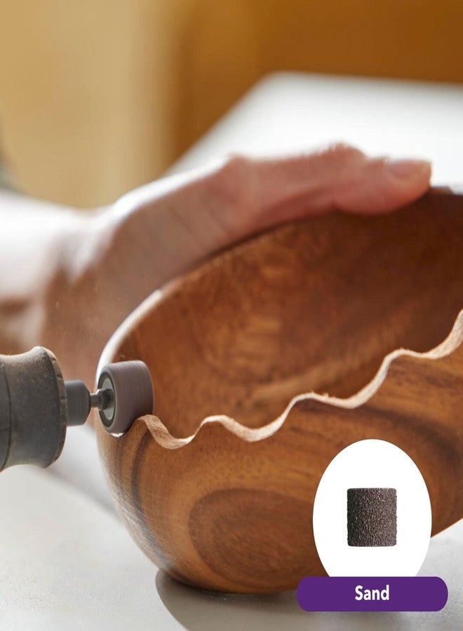 درمل مجموعة أدوات دوارة متغيرة السرعة من Dremel 4000-2/32 - نقش، وتلميع، وصنفرة - مثالية للقطع، والصنفرة التفصيلية، والنقش، ونحت الخشب، والتلميع - ملحقان و32 ملحقًا - Image 5