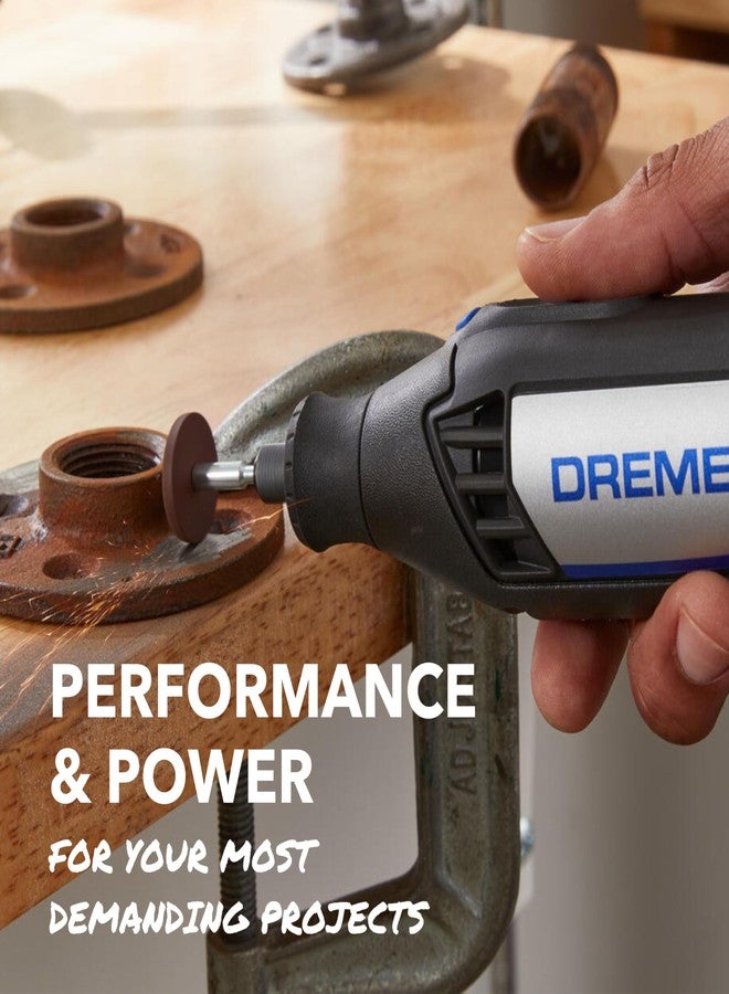 درمل مجموعة أدوات دوارة متغيرة السرعة من Dremel 4000-2/32 - نقش، وتلميع، وصنفرة - مثالية للقطع، والصنفرة التفصيلية، والنقش، ونحت الخشب، والتلميع - ملحقان و32 ملحقًا - Image 4