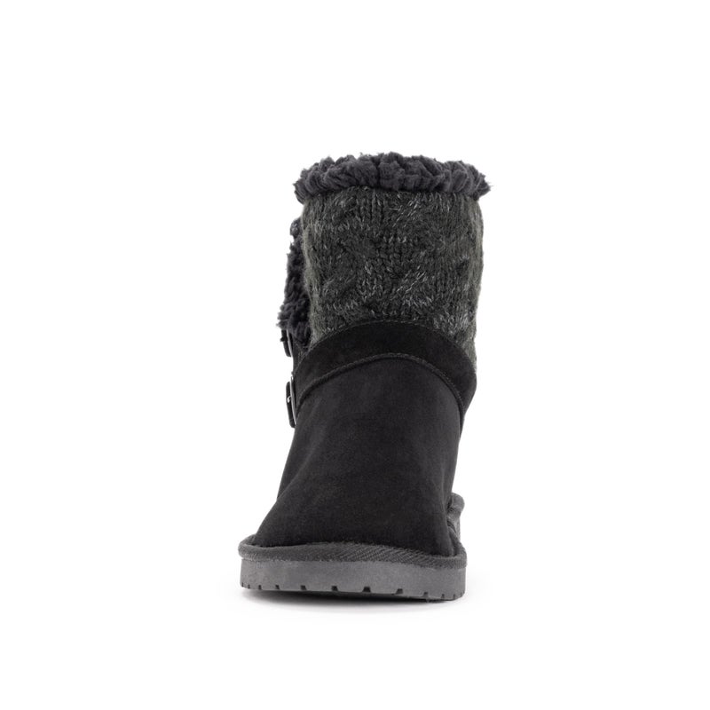 MUK LUKS Women's Alyx Boots, Ebony, 9 - Image 2
