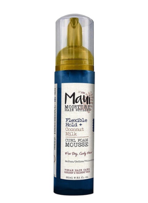Maui Moisture | Nourish & Moisture | Coconut Milk Curl Foam Mousse