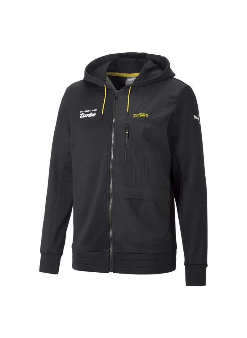 PUMA - Porsche Legacy Mens Hooded Motorsport Sweat Jacket - Image 1