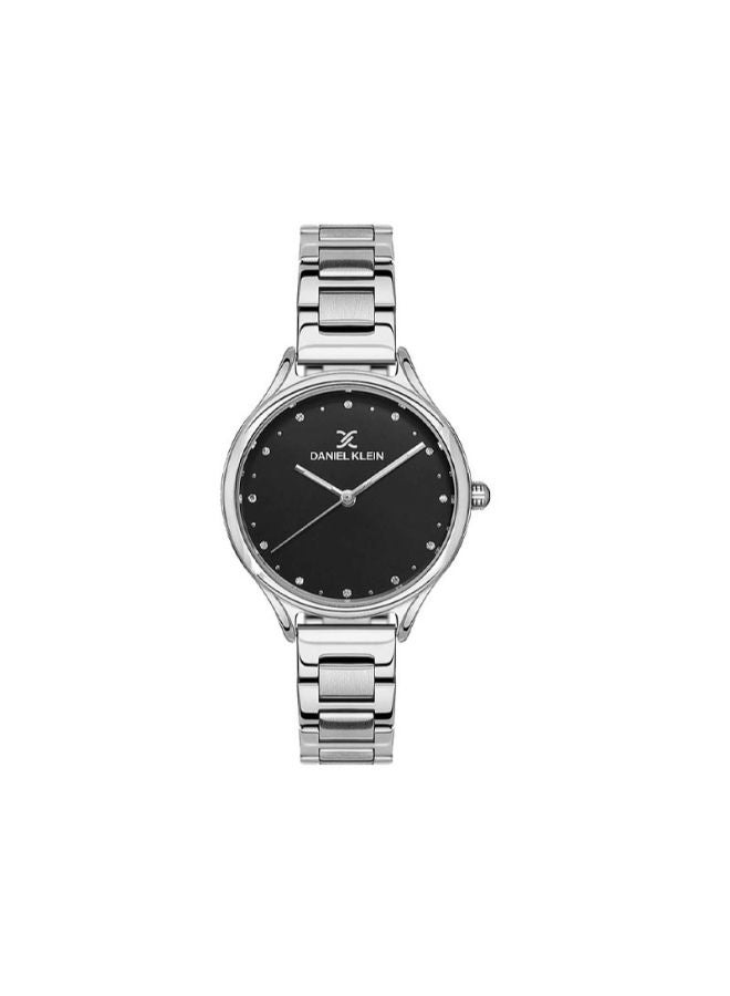 دانيل كلاين ساعة يد تناظرية من الفولاذ المقاوم للصدأ DK.1.13464-2