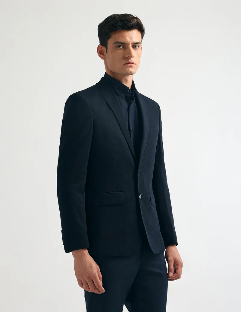 Arrow Navy Zero Calorie Slim Fit Blazer for Men | Best Price UAE