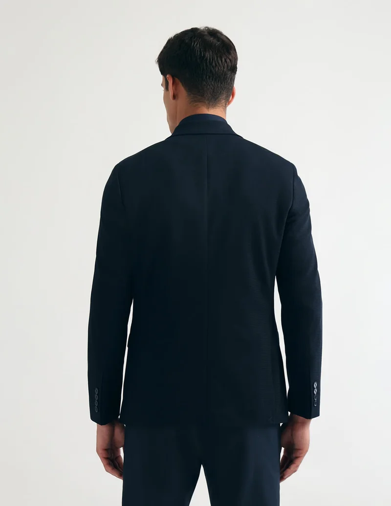 Arrow Navy Zero Calorie Slim Fit Blazer for Men | Best Price UAE