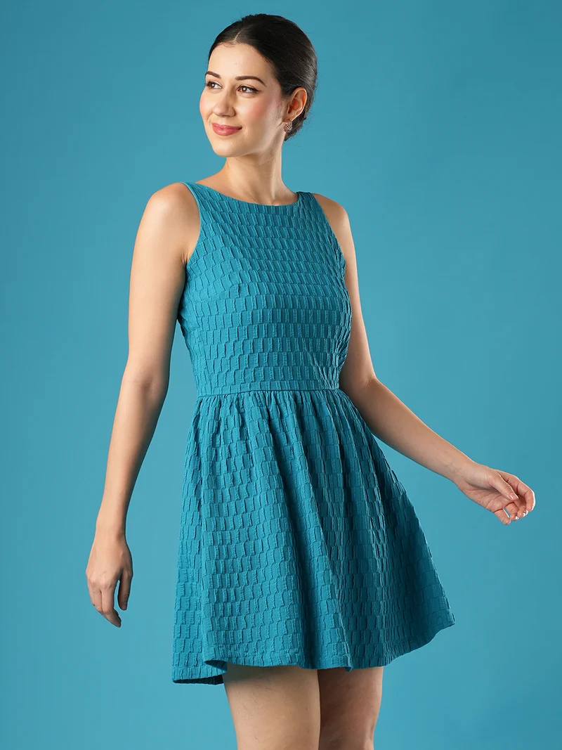 جلو باص فستان جلوبس نسائي بتصميم ذاتي بلا أكمام بقصة واسعة