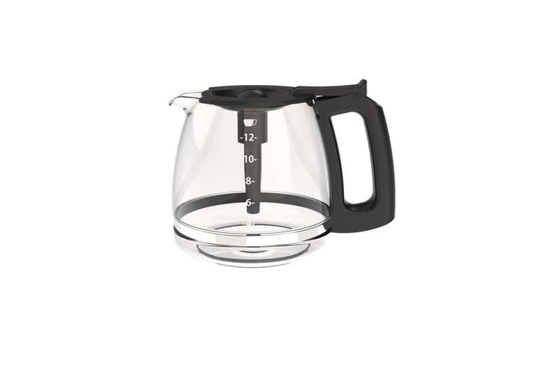 CUPALL Coffee Machine Glass Carafe, 12Cup Coffee Pot, Compatible with KitchenAid KCM1209 KCM1208, Cuisinart DCC 1220BKS, Capresso SG300, Gourmia GCM3260, Krups Essential,Wamife &Mueller Coffee Makers - Image 1