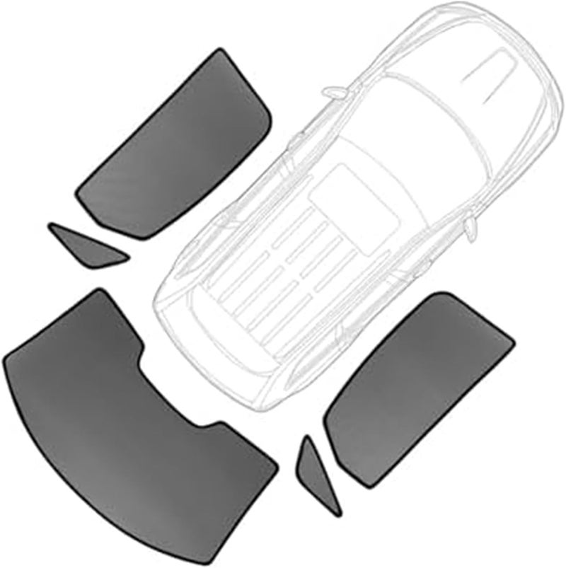 Yurefax Magnetic Car Sun Shades for Koleos - Image 1