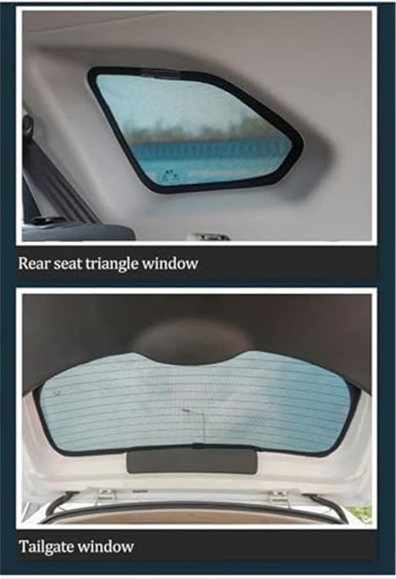 Yurefax Magnetic Car Sun Shades for Koleos - Image 3