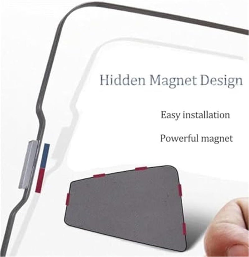 Yurefax Magnetic Car Sun Shades for Koleos - Image 2