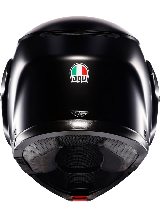 AGV AGV Streetmodular ECE 22-06 Mono Modular Helmet Motorcycle Flip-Up Helmet ECE 22-06 P/J Approved in Two Configurations with Sun Visor - Image 5