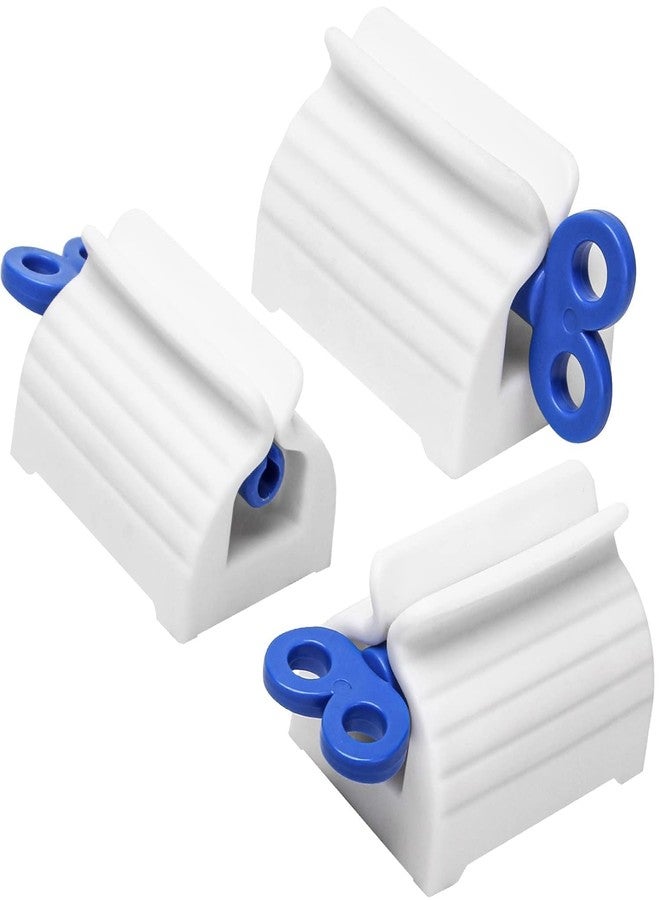 ISTORE Plastic Toothpaste Squeezer, 3 Pcs Toothpaste Tube Squeezers, Multi-Purpose Toothpaste Dispenser, Rolling Toothpaste Holder Stand - Image 1