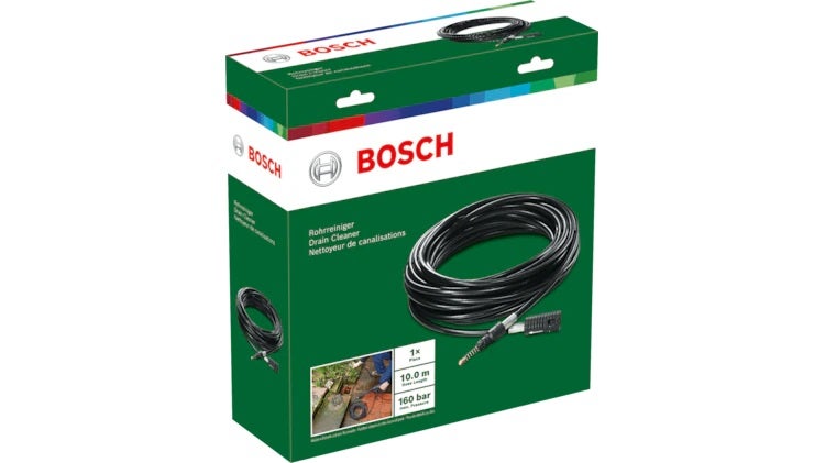 Bosch Drain & Pipe Cleaning Hose 10m 160 Bar