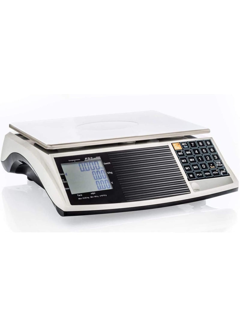Digital Commercial Price Computing Scale Weighing Scale with 30 Kg Capacity for Food, Meat, Fruit  - Image 1