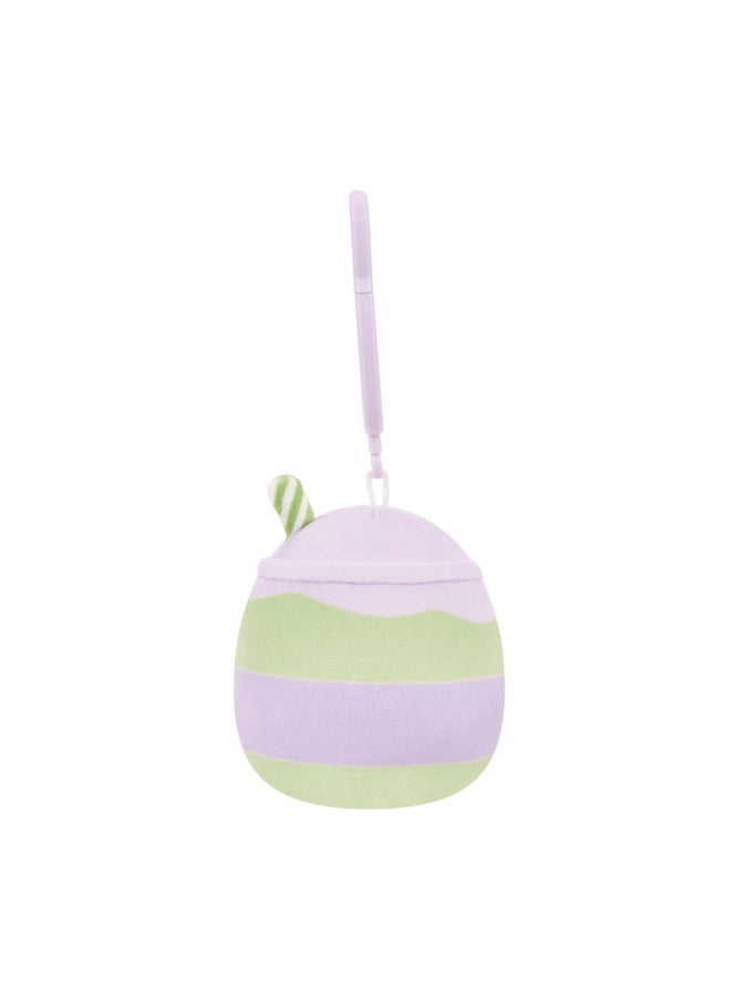 Squishmallows مشبك لوتشي ماثشا لاتيه اللافندر - Image 4