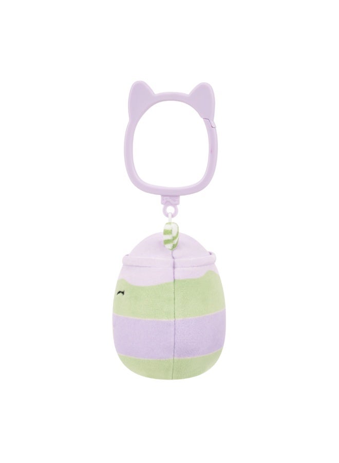 Squishmallows مشبك لوتشي ماثشا لاتيه اللافندر - Image 5