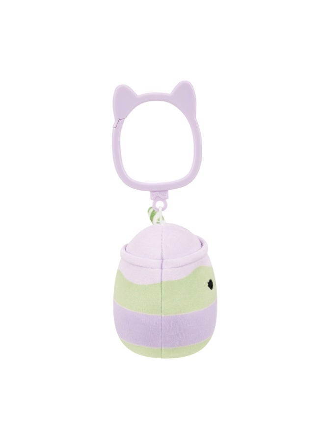 Squishmallows مشبك لوتشي ماثشا لاتيه اللافندر - Image 3