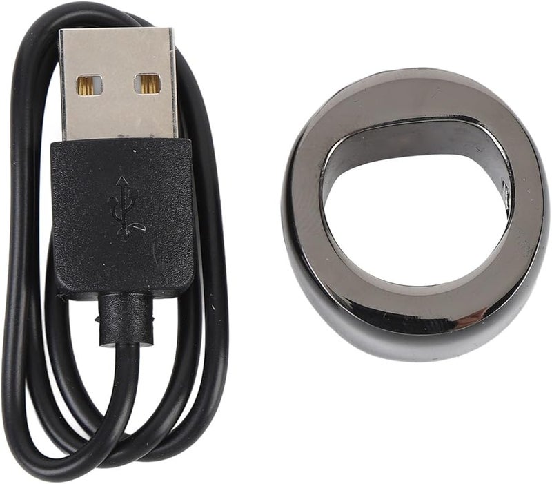 Smart Fitness Tracker Ring Size 11 With LED Digital Display Touch Design Long Standby Time - Image 1