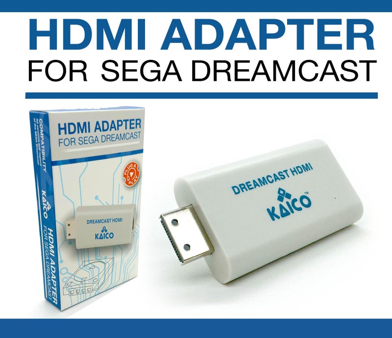 KAICO محول HDMI لجهاز سيغا دريم كاست من كاكو - محول HDMI سهل الاستخدام لجهاز سيغا دريم كاست - يدعم مخرجات DC VGA و RGBS - كابل AV شامل لجميع ألعاب دريم كاست - Image 3