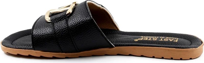 Fast Step Women's Comfortable Summer Holiday Daily Home Buckled Written Slippers 935za120