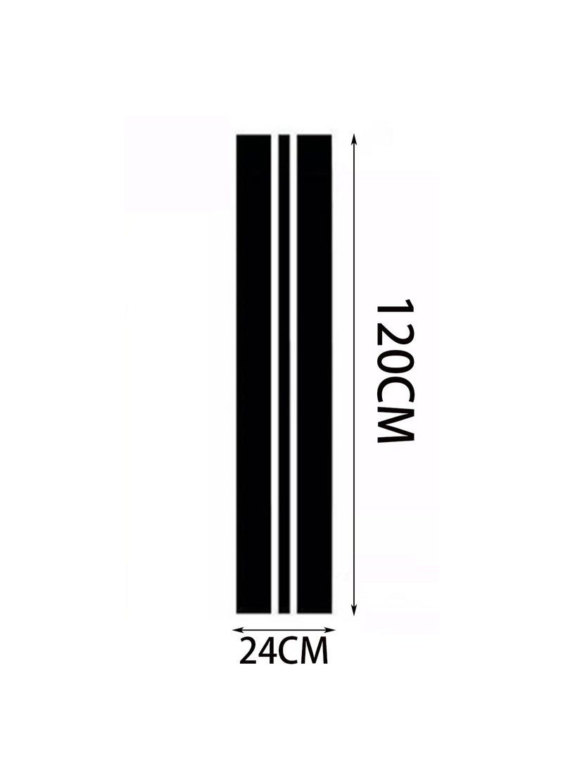 Line G Universal Racing Car Roof Hood Decal Sticker - Image 2