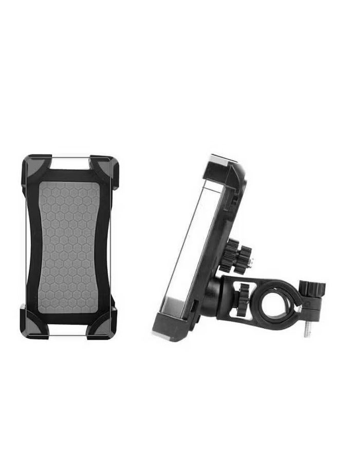 UMIXPRO 360 Degree Rotation Anti Shake Bicycle Phone Holder Universal Motorcycle Mobile Phone Holder Mount Clamp Compatible with iPhone and Samsung - Image 2