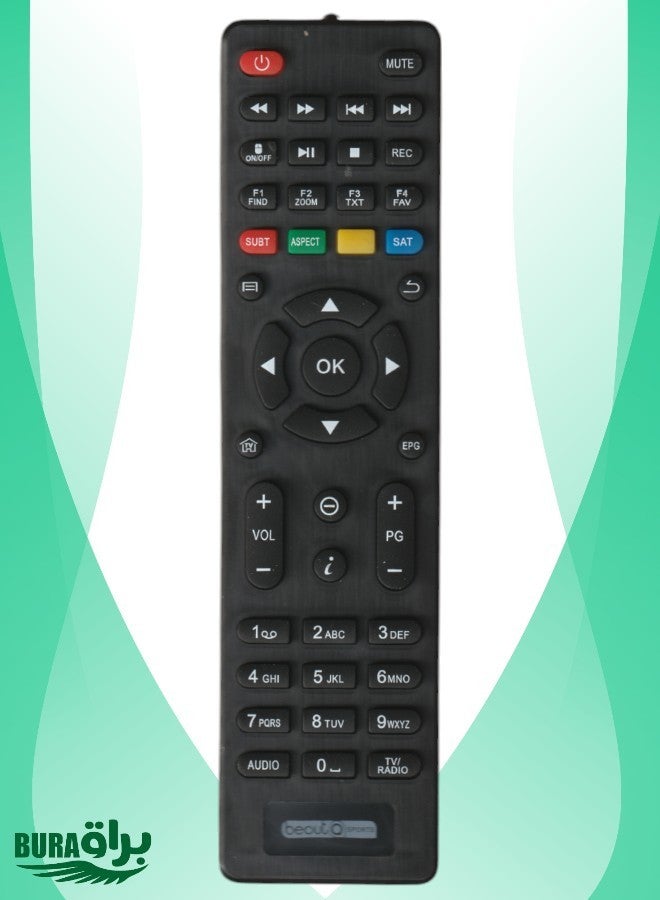 BURAQ Beoutq Remote Replacement Remote Control For Beoutq Sports