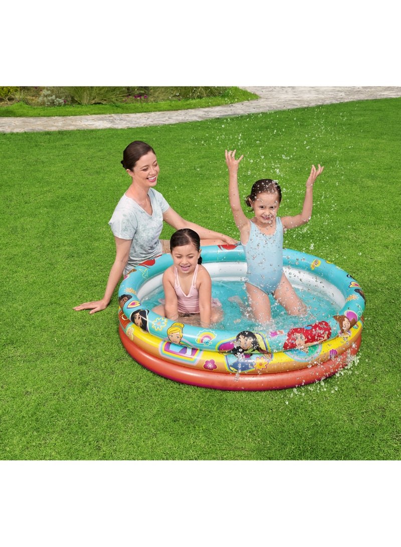 Bestway Inflatable Play Pool Princess 122x30cm | Inflatable Pool | Summer Water Toy | Disney Princess - Image 2