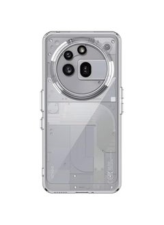 BURAQ Compatible with Nothing Phone 3a Pro (2025) Transparent TPU Candy Color Phone Cover Protector Bumper Shockproof Soft Back Case For Nothing Phone 3a Pro (Clear) 