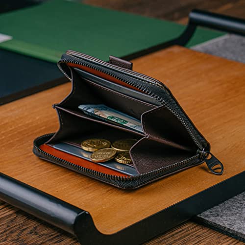 Vaultskin Mayfair Premier Leather Zip Wallet - Ultimate RFID Safety, Streamlined for Style & Functionality for Men and Women - Image 5