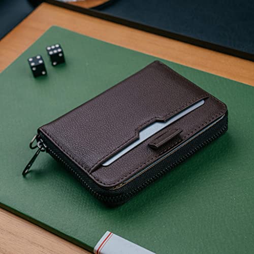 Vaultskin Mayfair Premier Leather Zip Wallet - Ultimate RFID Safety, Streamlined for Style & Functionality for Men and Women - Image 3