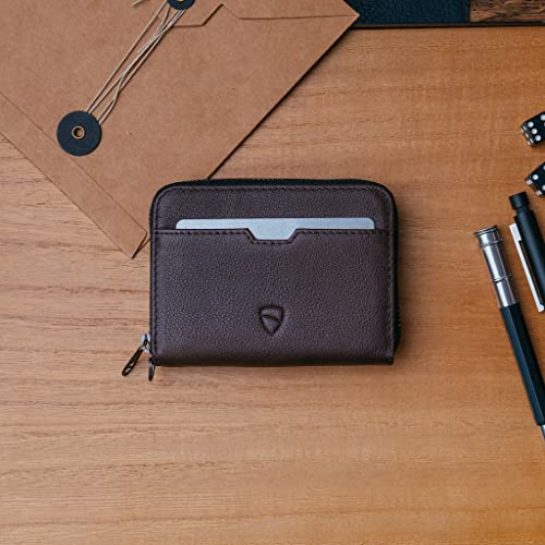 Vaultskin Mayfair Premier Leather Zip Wallet - Ultimate RFID Safety, Streamlined for Style & Functionality for Men and Women - Image 4