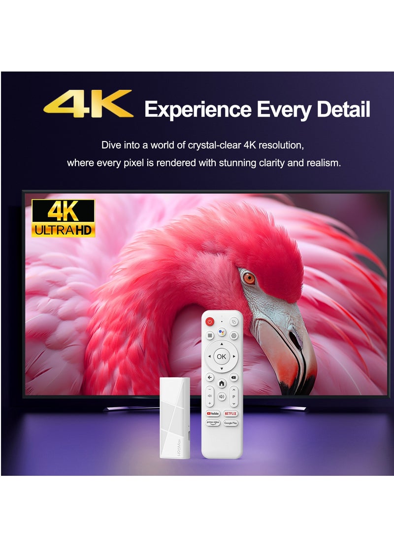 اتش 96 ماكس جهاز تلفزيون يعمل بنظام Android 14 رباعي النواة BT5.4 بدقة 4K بمعدل 60 إطارًا في الثانية، مشغل ATV، مساعد Google الصوتي، مشغل الوسائط، جهاز تلفزيون ذكي - Image 5