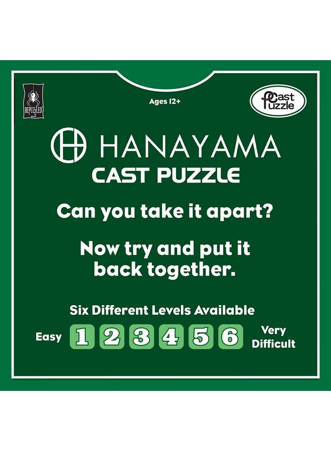 Bepuzzled Spiral Hanayama Metal Brainteaser Puzzle Mensa Rated Level 5 For Ages 12 And Up - Image 5