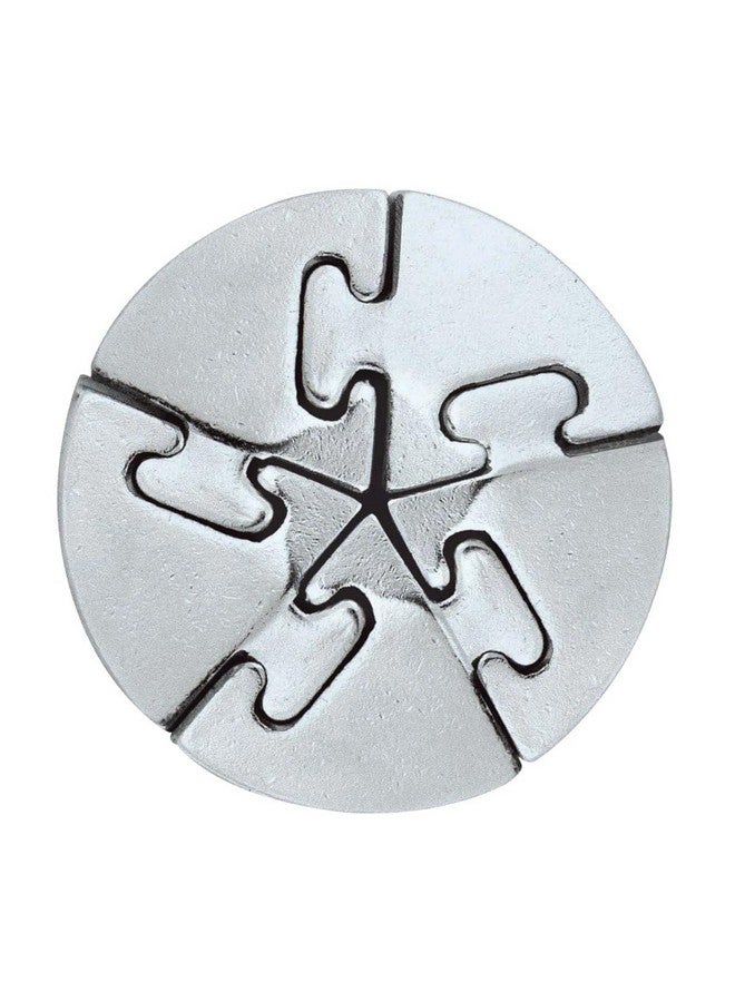 Bepuzzled Spiral Hanayama Metal Brainteaser Puzzle Mensa Rated Level 5 For Ages 12 And Up - Image 1