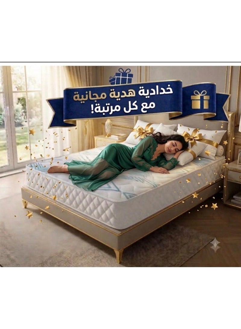 Miami Medical Mattress 23cm for spinal support + Free microfiber pillow for complete comfort with mattress - Image 1