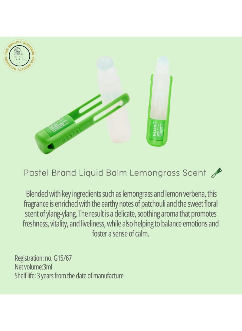 باستيل ليكويد بلسم – برائحة الليمون جراس - Image 2