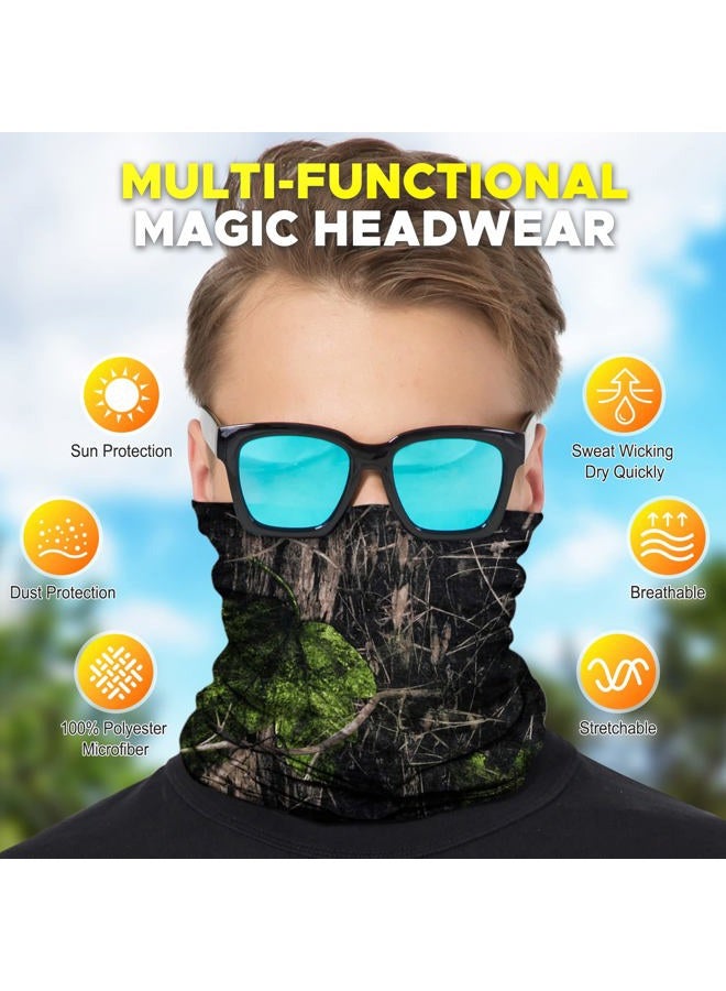JOEYOUNG Headwear, Bandana, Neck Gaiter Head Wrap Headband Balaclava Magic Scarf - Image 2