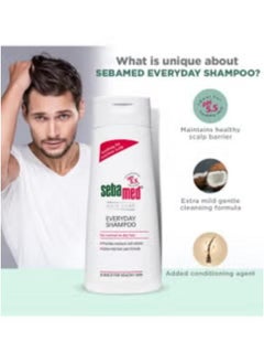 Sebamed Everyday Shampoo for Normal to Dry Hair 200ml  - Image 3