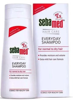 Sebamed Everyday Shampoo for Normal to Dry Hair 200ml  - Image 1
