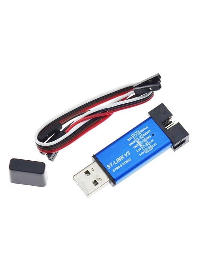 1Set ST-Link V2 Programming Unit Emulator Downloader STM32F103C8T6 STM32 SWD Minimum System Board Micro USB  - Image 2