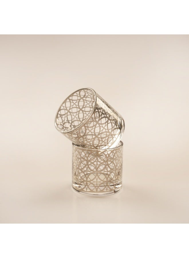 Dallaty 6 Pcs Glass Coffee Cups Set Kairouan Collection - Image 4