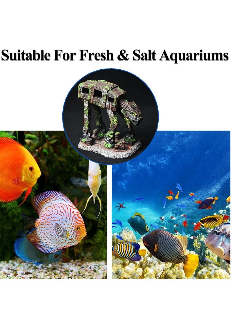 Generic - Aquarium Castle Decoration - Stone Cave Hideaway for Betta Fish, Shrimp, and Turtles - Ideal Aquascape Accessory for Fish Tanks and Aquatic Environments. - Image 1