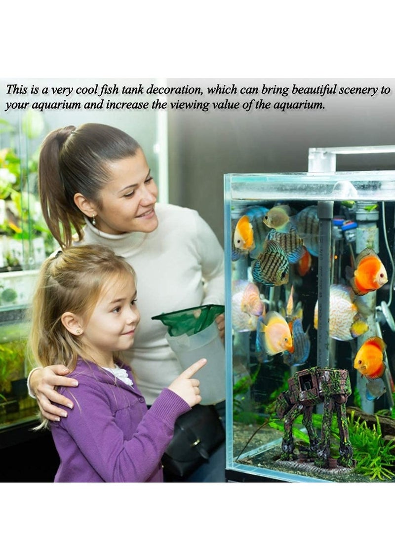 Generic - Aquarium Castle Decoration - Stone Cave Hideaway for Betta Fish, Shrimp, and Turtles - Ideal Aquascape Accessory for Fish Tanks and Aquatic Environments. - Image 1