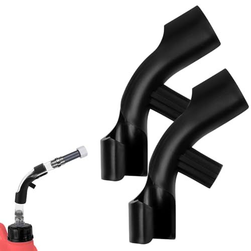 Manymiba 2025 Upgrade Hose Bender for Racing Fuel Jug Hose with Convenient X-shaped jug opener/closer attachment, Fuel tanks, Gas Cans, Compatible with VP, Sportsman, Rural King and more, 2 pack - Image 1