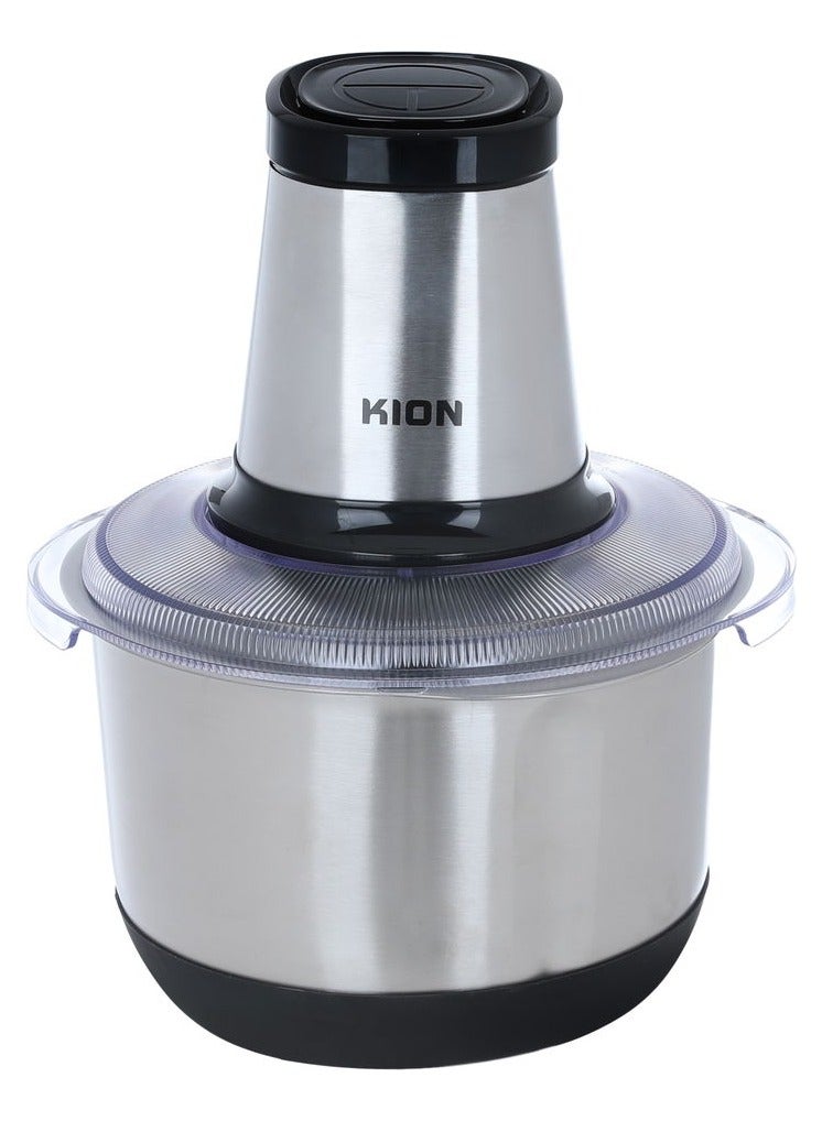كيون مفرمة فولاذية مقاومة للصدأ 500W، 2.0L - فضي - Image 1