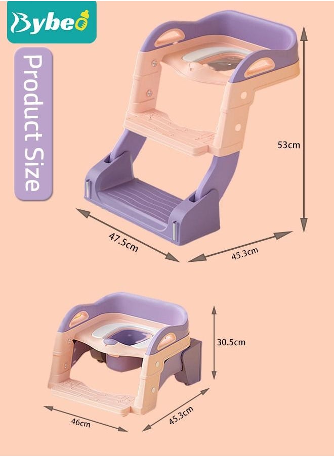 2 في 1 مقعد تدريب للأطفال من ببيو مع سلم مضاد للانزلاق، مقعد مرحاض للأطفال الصغار، مرحاض للتدريب، كرسي حمام للأطفال للأولاد والبنات - pzsku/Z3CEAD098AB670CCDE190Z/45/_/1673334212/12b6b2bc-258f-4716-9d84-19812c344910