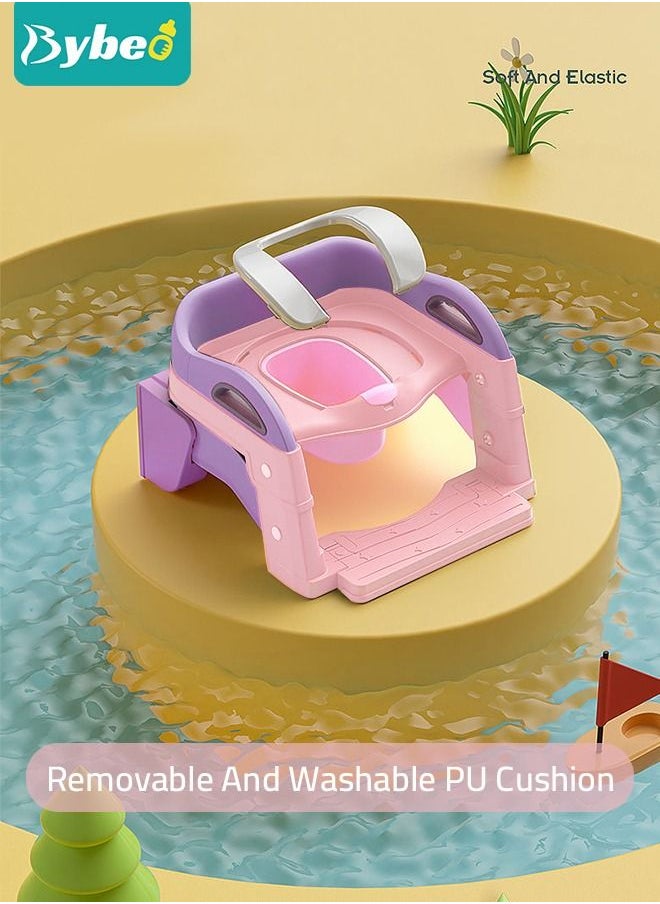 Bybeo - 2 in 1 Kids Potty Training Seat with Anti-Slip Step Ladder, Baby Toddler Toilet Seats for Boys and Girls - Image 1